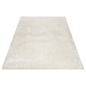 Tapis Shiny Touch II Polyester - Blanc - 200 x 200 cm