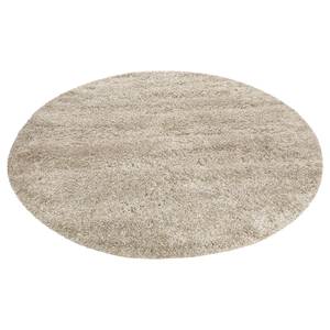 Tapis shaggy Live Nature I Fibres synthétiques - Gris sable