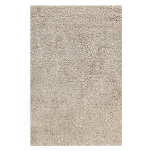 Tapis shaggy Live Nature II Fibres synthétiques - Gris sable - 160 x 225 cm