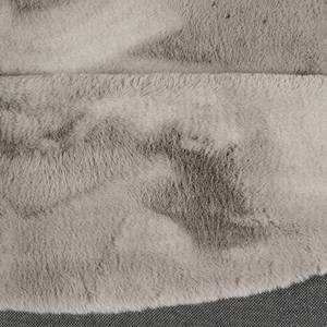 Tapis Shaggy Alice I Polyester - Gris foncé - Diamètre : 100 cm