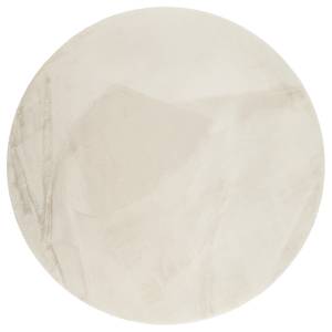 Tapis Shaggy Alice I Polyester - Crème - Diamètre : 150 cm