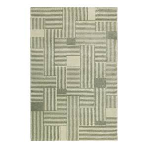 Tapis Joshua Trees Fibres synthétiques - Vert - 80 x 150 cm