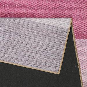 Laagpolig vloerkleed Clifton polyester - roze - 160 x 230 cm