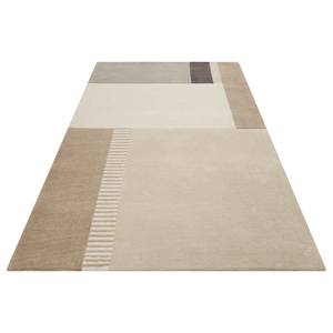 Vloerkleed Simons Town polyester - bruin/beige - 120 x 170 cm