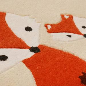 Kinderteppich E-Fox in the Wood Polyester - Beige - 120 x 170 cm