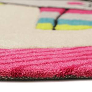 Kindervloerkleed E-Toucan polyester - Roze