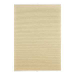 Waben-Plissee Klemmfix Save Polyester / Aluminium - Beige - 80 x 130 cm