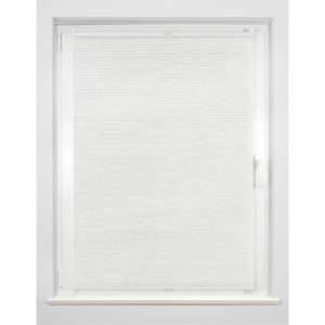 Waben-Plissee Klemmfix Save Polyester / Aluminium - Weiß - 100 x 130 cm