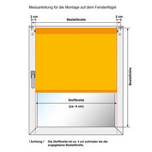 Designrolgordijn Trend/Verduistering polyester - Wit - 100 x 150 cm
