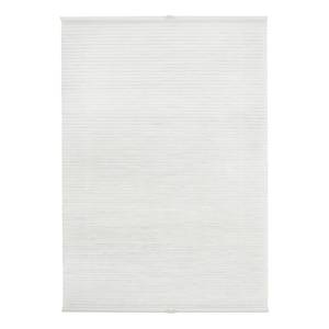 Honingraat-plissé Klemmfix Save aluminum/polyester - Wit - 120 x 130 cm