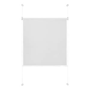 Store Flex - Alternative au store plissé Polyester - Blanc - 100 x 130 cm