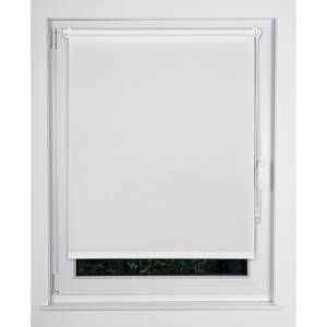 Klemmfix Rollo Win Blickdicht Polyester - Weiß - 180 x 160 cm