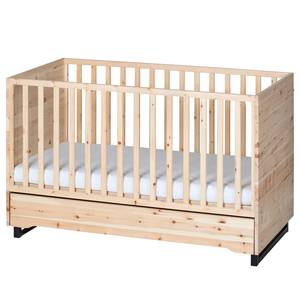 Babyzimmer-Set Zirbenholz I (3-tlg) Braun - Massivholz