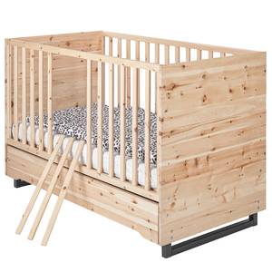 Babyzimmer-Set Zirbenholz I (3-tlg) Braun - Massivholz