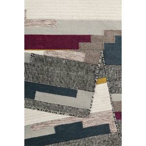 Tapis en laine Natham Kelim Laine vierge - Multicolore - 80 x 150 cm