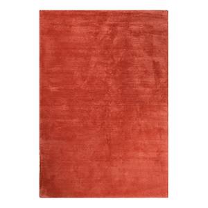 Hoogpolig vloerkleed Loft kunstvezels - Baksteen rood - 70 x 140 cm
