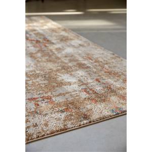 Tapis Baroque Vintage I Fibres synthétiques - Gris sable - 200 x 290 cm