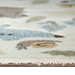 Tapis enfant Forest Fibres synthétiques - Blanc / Bleu clair - 160 x 225 cm