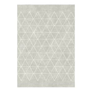 Hochflorteppich Opus I Polypropylen - Grau / Weiß - 160 x 230 cm