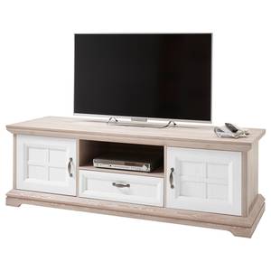 Tv-meubel Avene II wit/pijnboomhouten look