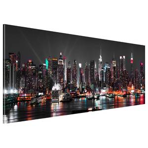 Wandbild New York Dream Leinwand - Schwarz - 150 x 50 cm
