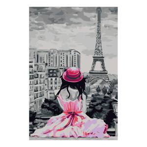 Peinture par numéro - Paris Toile - Rose