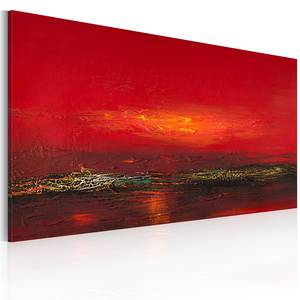 Bild Roter Sonnenuntergang Meer | kaufen home24 am