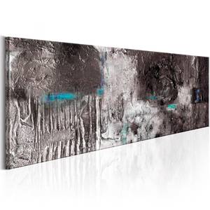 Bild Silver Machine Leinwand - Blau - 135 x 45 cm