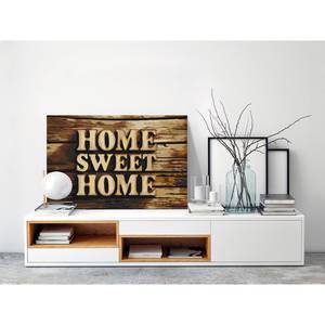 Schilderen op Nummer - Home Sweet Home canvas - bruin