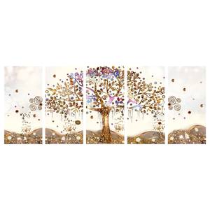 Afbeelding Dazzling Tree canvas - beige - 200 x 80 cm