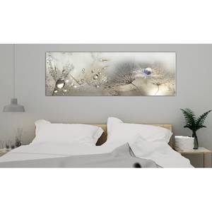 Wandbild Morning Song Leinwand - Grau - 150 x 50 cm