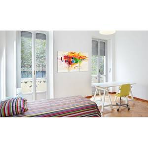 Afbeelding Papagaai canvas - meerdere kleuren