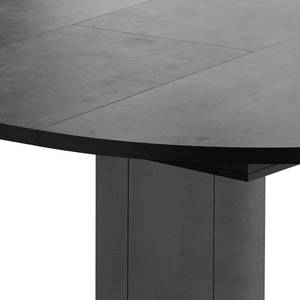 Table Binic I Céramique foncé - Largeur : 110 cm - Anthracite