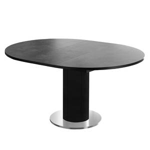 Table Binic I Céramique foncé - Largeur : 110 cm - Noir