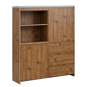 Highboard Routot Braun / Beton Dekor