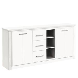 Dressoir Crottet massief grenenhout - Wit