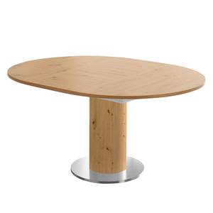 Table Binic II Imitation chêne noueux - Largeur : 130 cm - Chêne clair