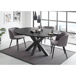 Table Joze I Céramique foncé - Largeur : 130 cm