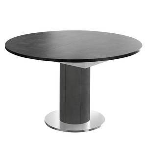 Table Binic II Céramique foncé - Largeur : 130 cm - Anthracite