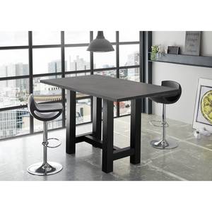 Table haute Boe II Graphite - Largeur : 120 cm