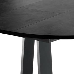 Table Bayas I Noir - Largeur : 130 cm - Anthracite