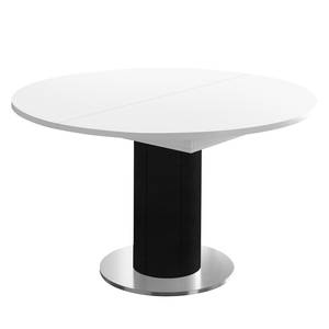 Tavolo da pranzo Binic II Bianco - Larghezza: 130 cm - Nero