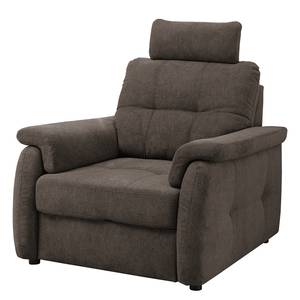 Relaxfauteuil Lomme microvezel - Microvezel Ranu: Steengrijs