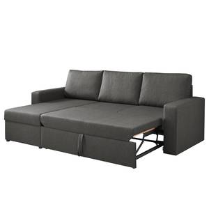 Ecksofa Blessy Webstoff - Grau