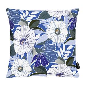 Housse de coussin Astrid Coton - Bleu - 49 x 49 cm