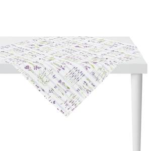 Nappe 7304 Coton - Violet / Vert - 88 x 88 cm