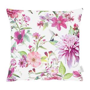 Coussin 7305 Coton - Rose foncé - 48 x 48 cm