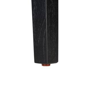 Table basse CANEE Cannage / Placage en bois véritable - Naturel / Chêne noir