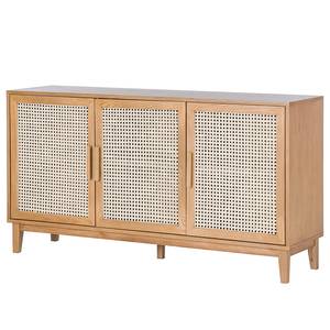 Sideboard CANEE Wiener Geflecht / Echtholzfurnier - Eiche