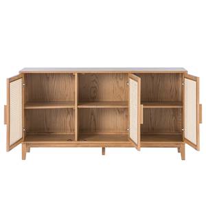 Sideboard CANEE Wiener Geflecht / Echtholzfurnier - Eiche